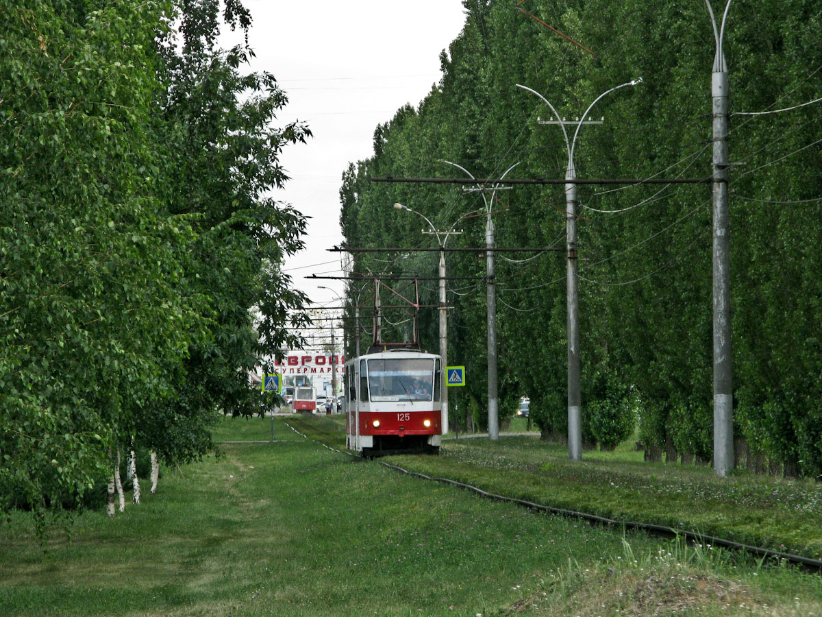 Липецк, Tatra T6B5SU № 125