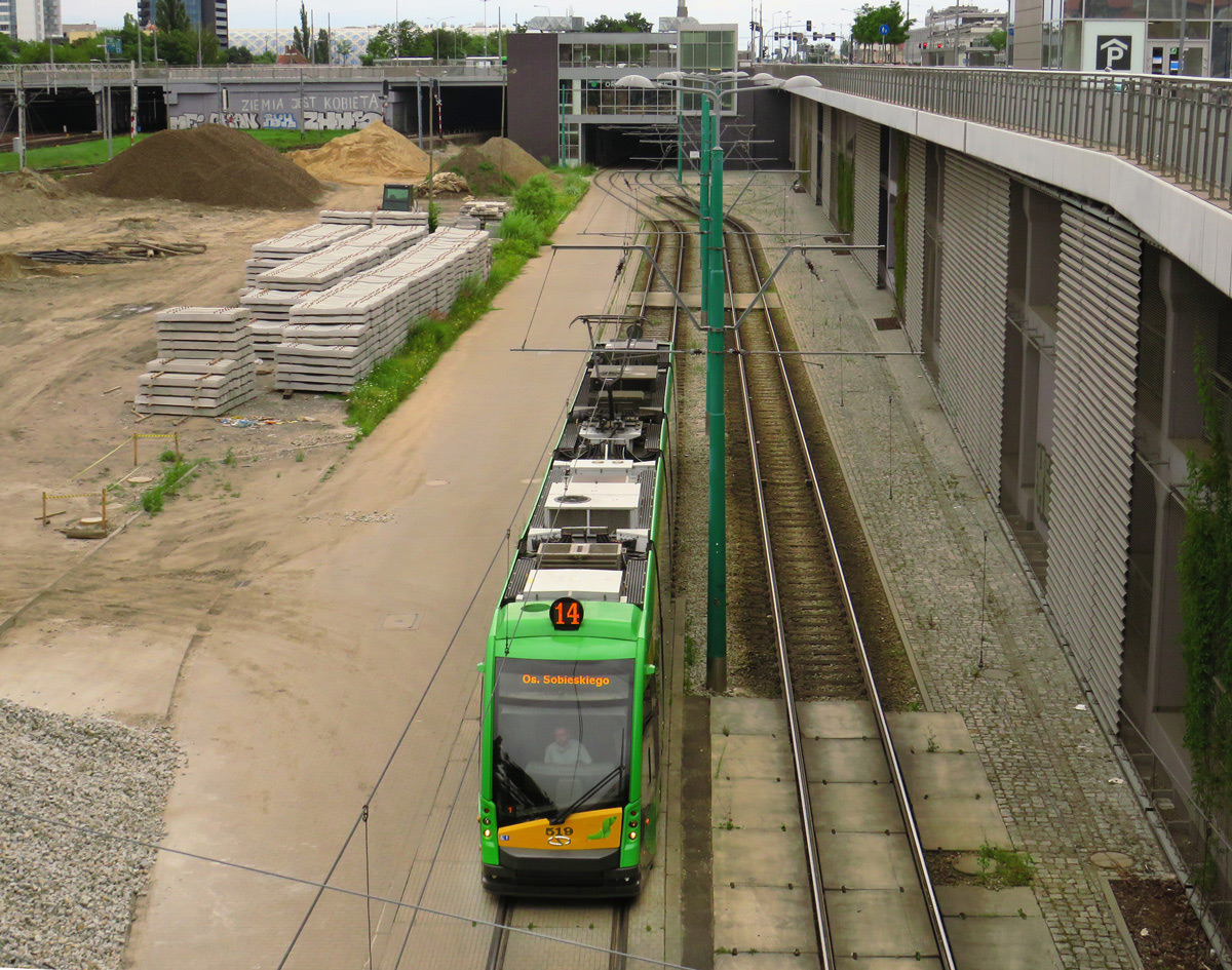 Poznan, Solaris Tramino S105p Nr. 519