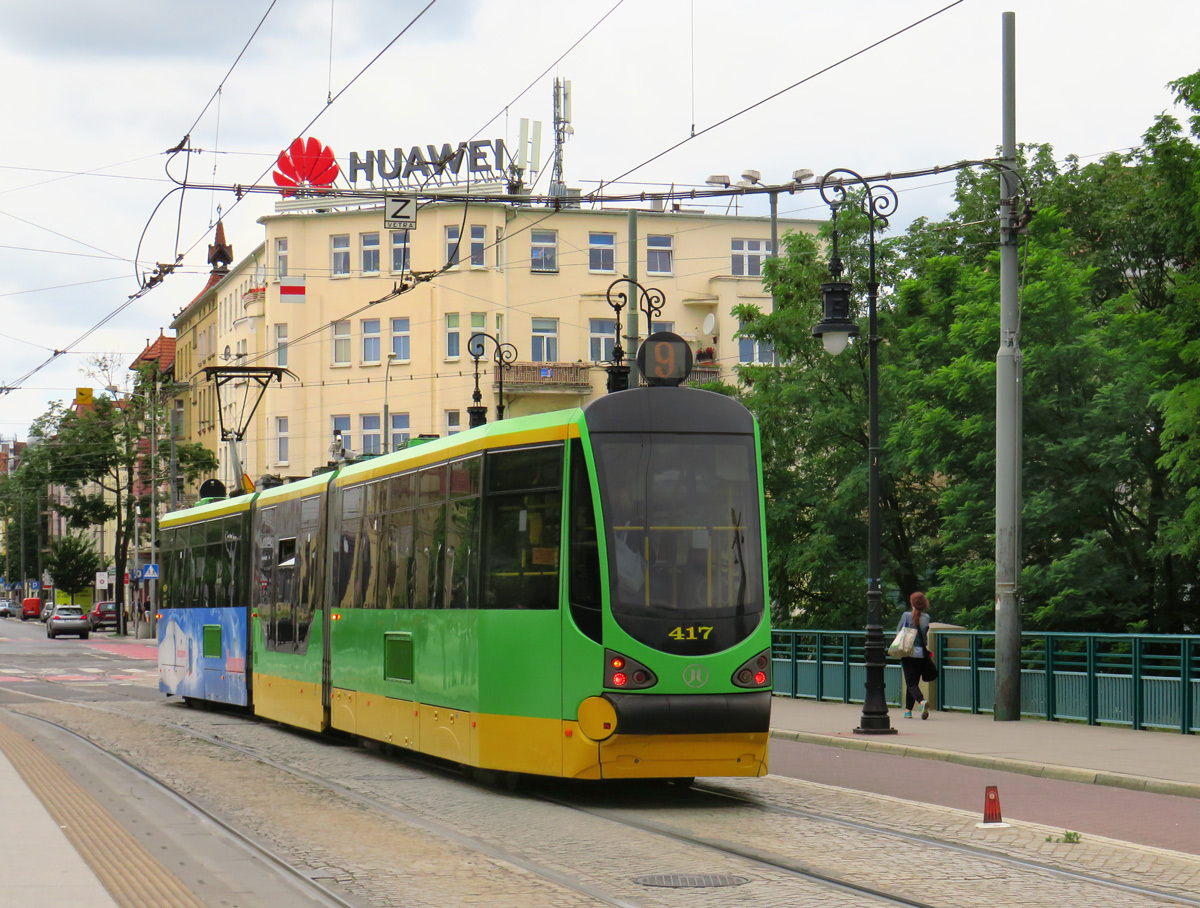 Poznań, Modertrans Moderus Beta MF 02 AC № 417
