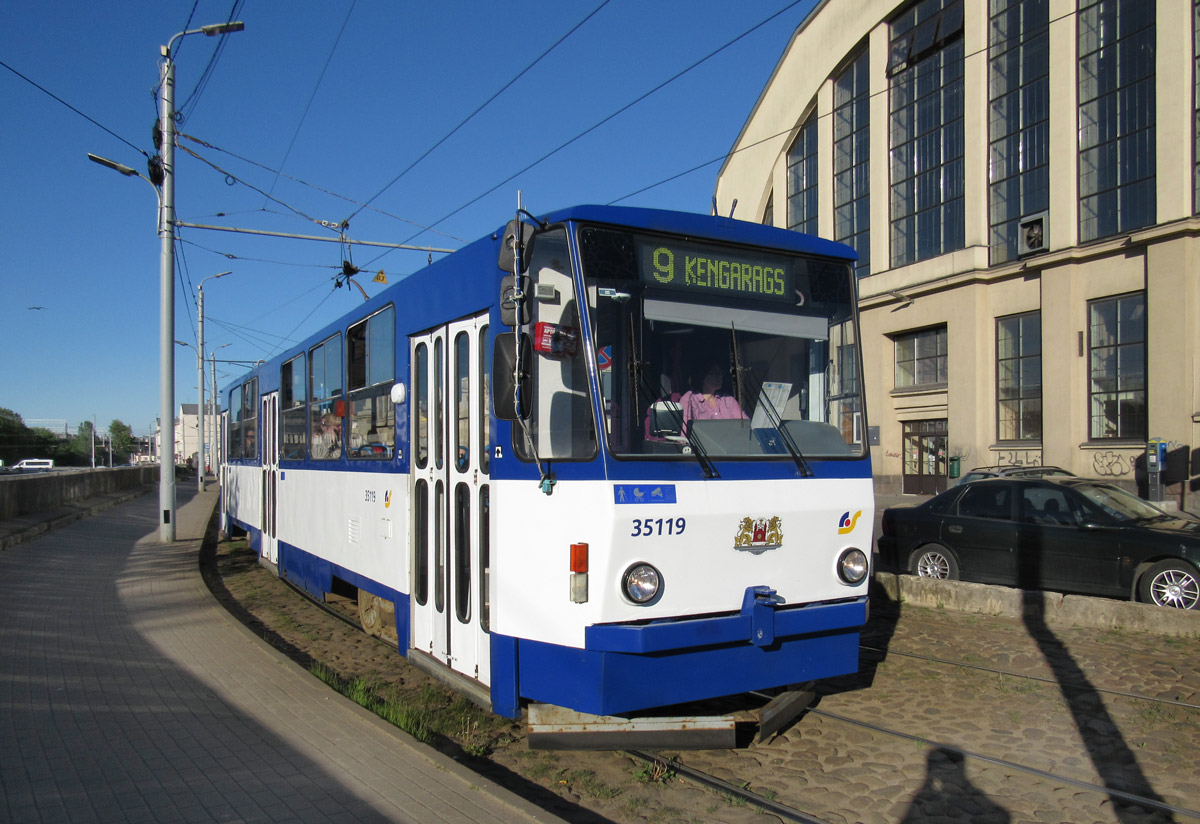 Рига, Tatra T3MR (T6B5-R) № 35119