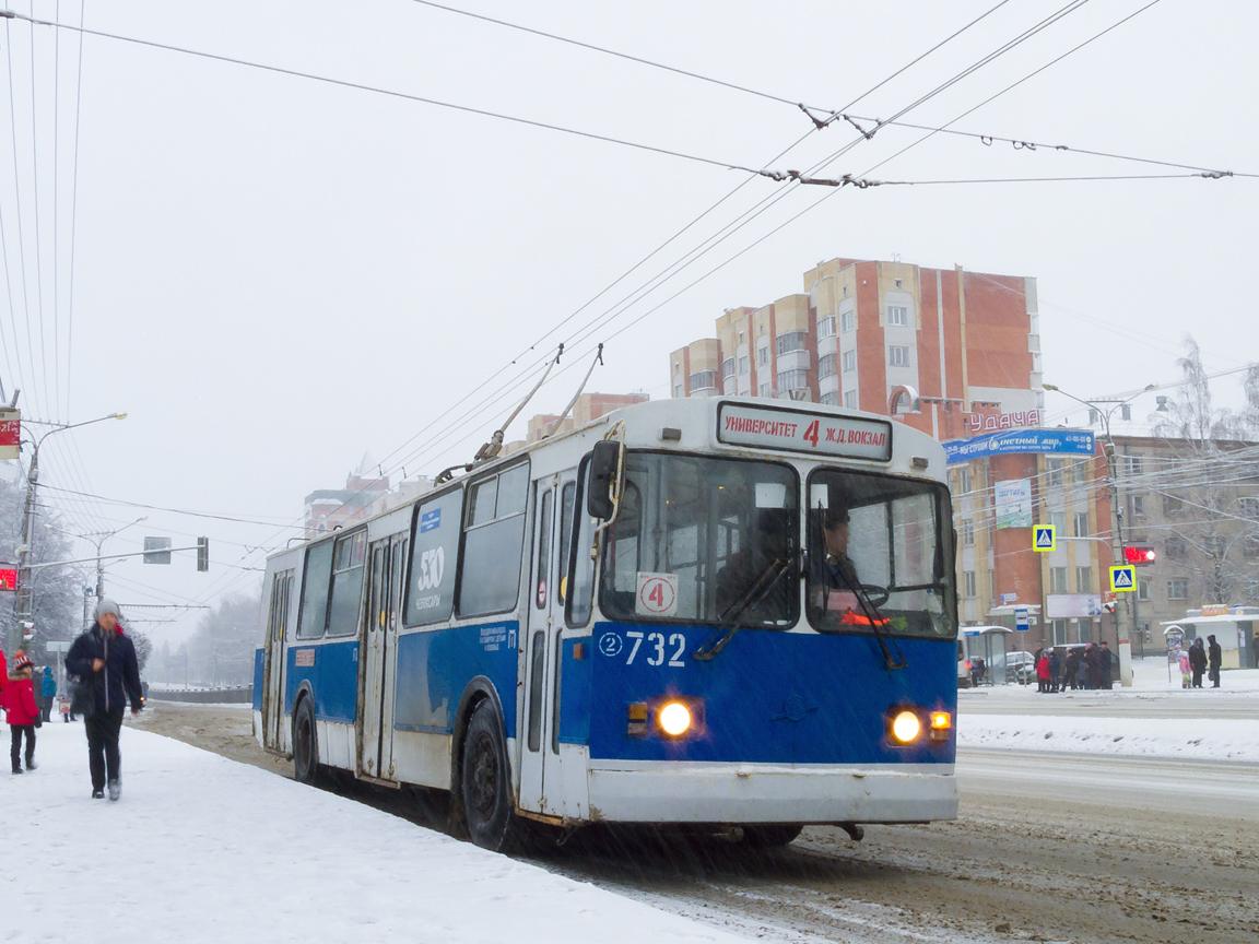 Чебоксары, ЗиУ-682Г-012 [Г0А] № 732