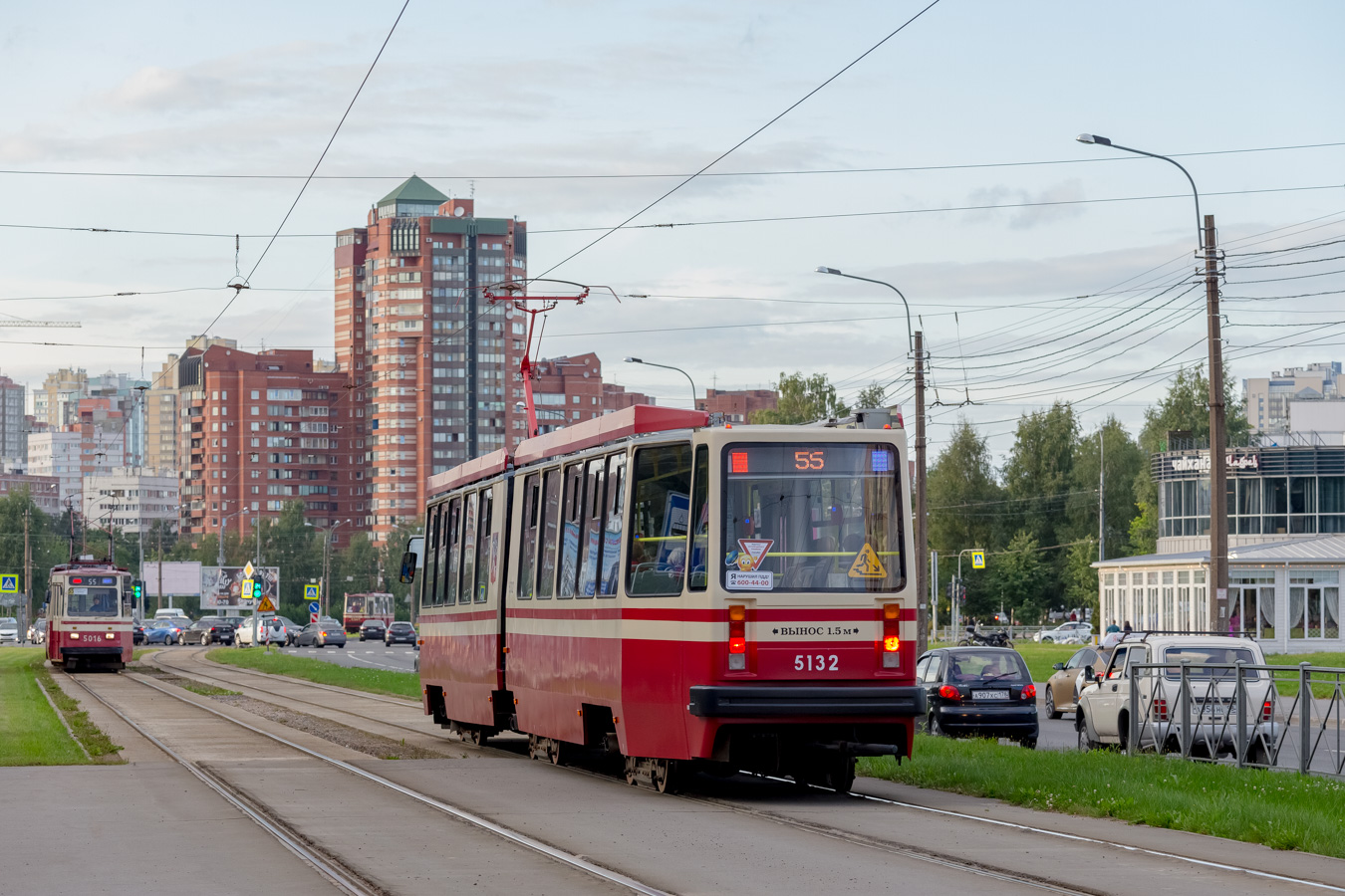 Санкт-Петербург, ЛВС-86М2 № 5132 Санкт-Петербург, ЛВС-86М2 № 5132