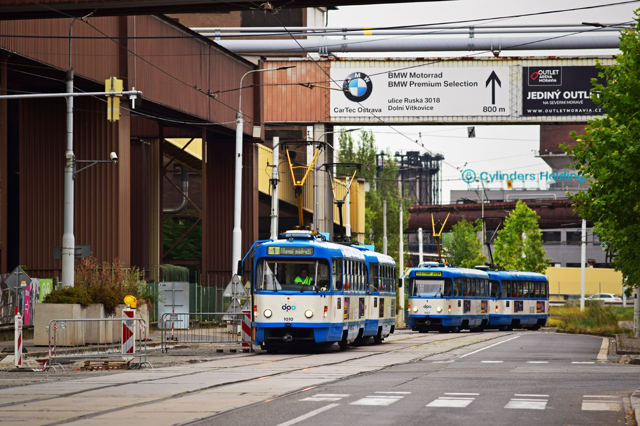 Ostrava, Tatra T3R.P № 1010