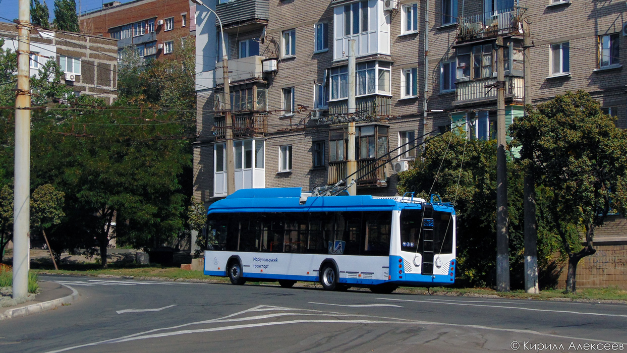 Мариуполь, АКСМ 321 (БКМ-Україна) № 1444; Мариуполь — Новые троллейбусы: АКСМ Украина