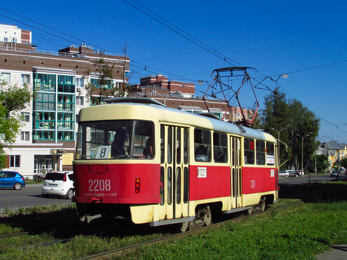 Ижевск, Tatra T3SU № 2208