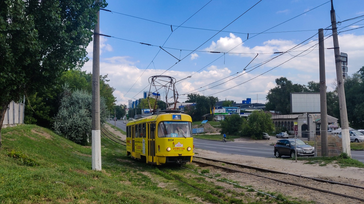 Харьков, Tatra T3M № 8034 Харьков, Tatra T3M № 8034