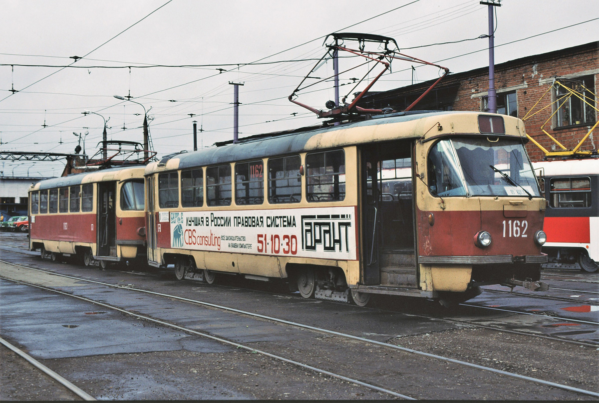 Ижевск, Tatra T3SU (двухдверная) № 1162; Ижевск, Tatra T3SU (двухдверная) № 1163