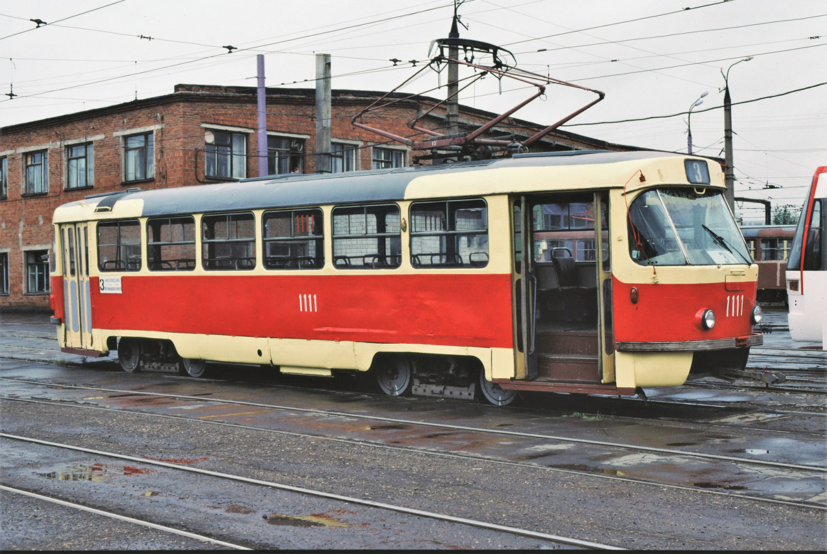 Ижевск, Tatra T3SU (двухдверная) № 1111