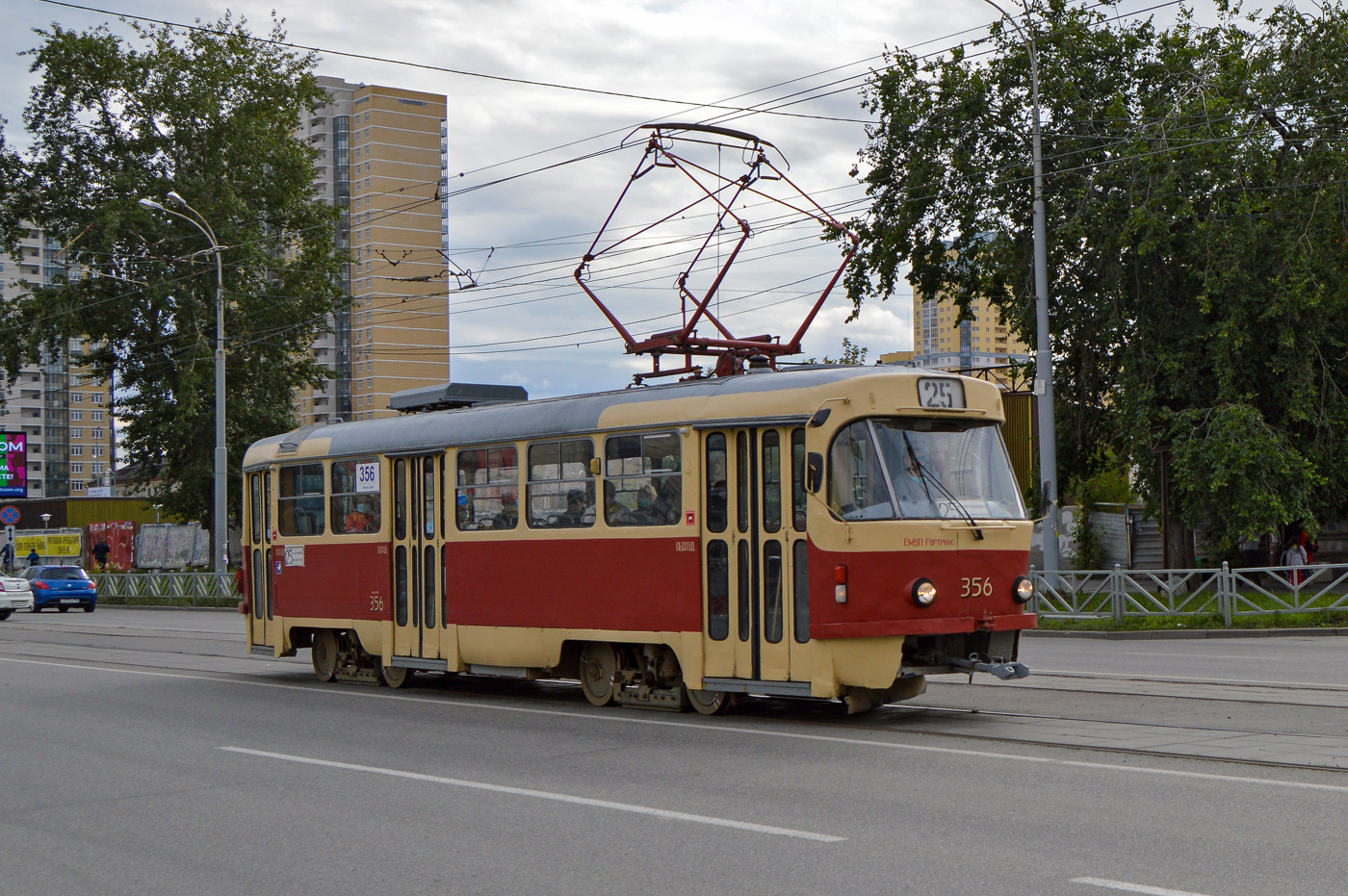 Екатеринбург, Tatra T3SU № 356