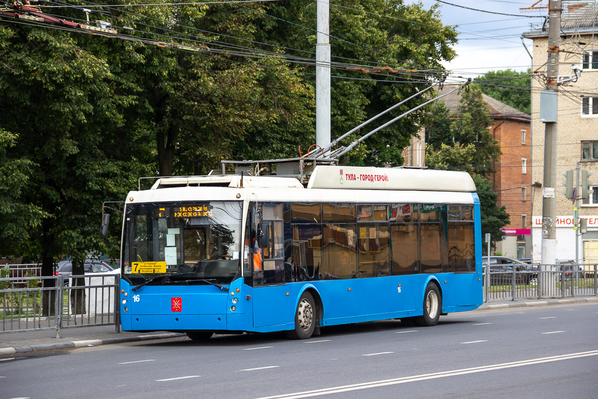 Тула, Тролза-5265.00 «Мегаполис» № 16 Тула, Тролза-5265.00 «Мегаполис» № 16
