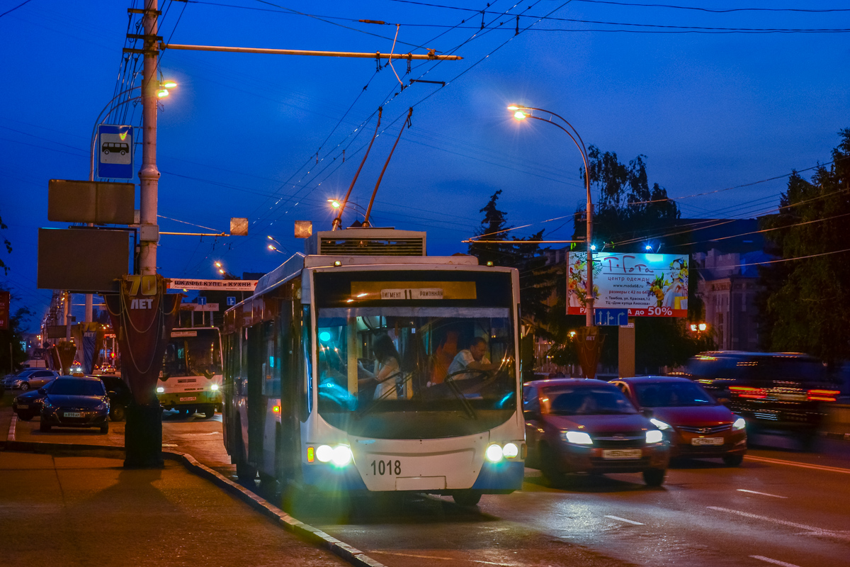 Тамбов, ВМЗ-5298.01 «Авангард» № 1018