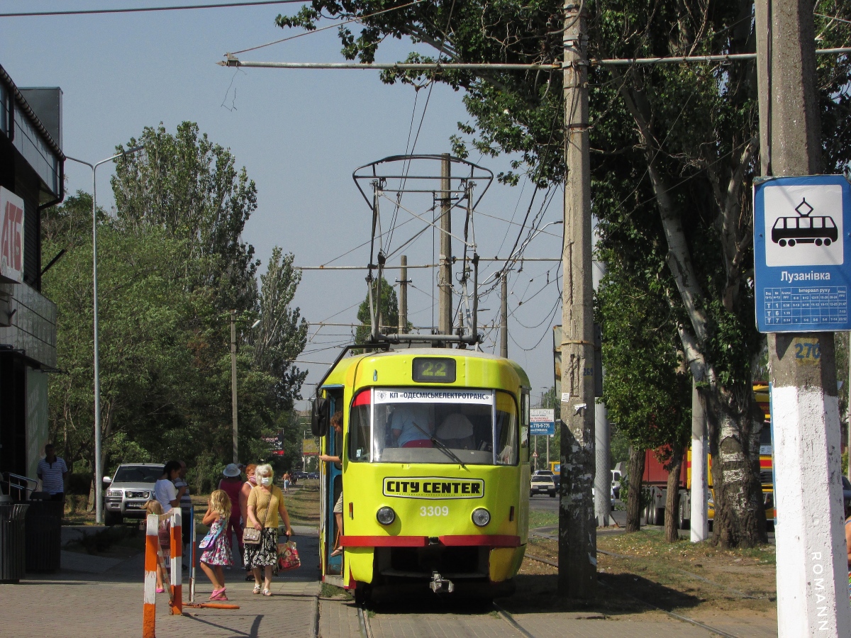 Odesa, Tatra T3R.P č. 3309