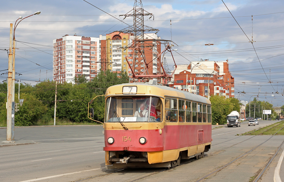 叶卡捷琳堡, Tatra T3SU # 154