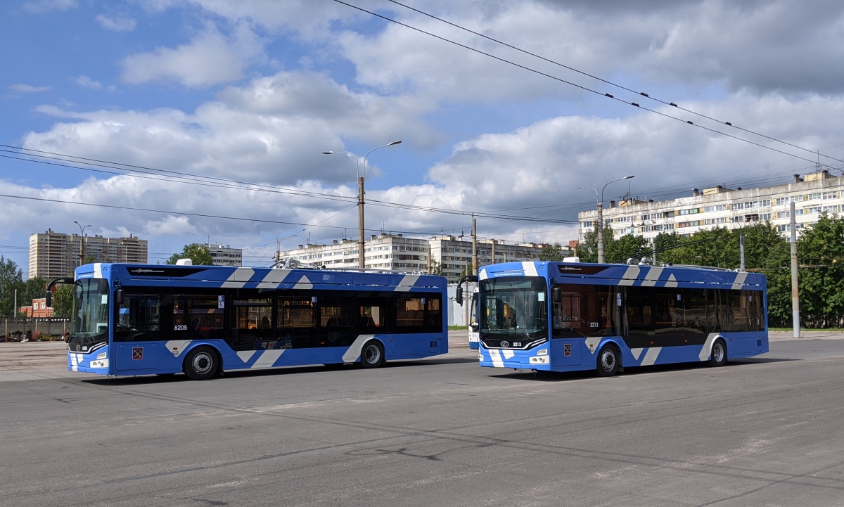 Санкт-Петербург, ПКТС-6281.00 «Адмирал» № 6205; Санкт-Петербург, ПКТС-6281.00 «Адмирал» № 3213