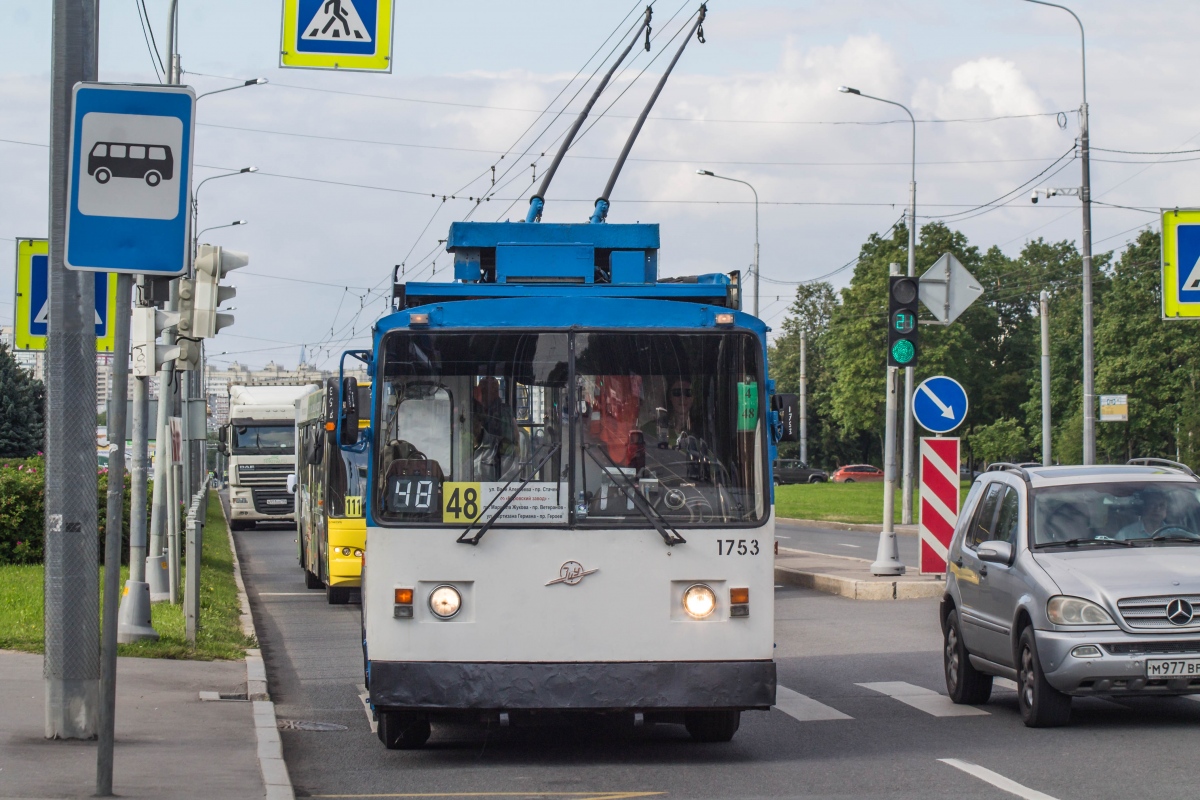 Санкт-Петербург, ВЗТМ-5284 № 1753