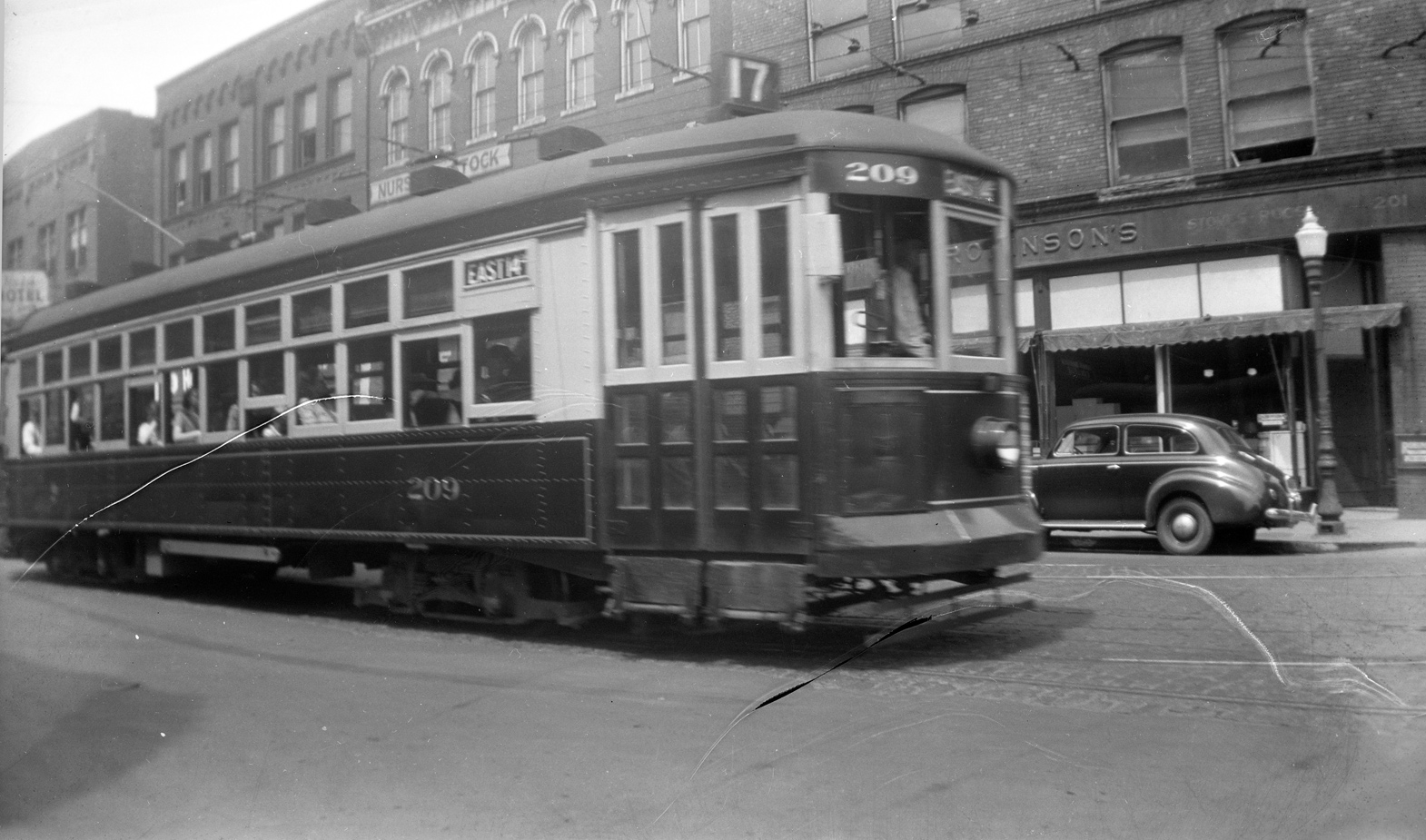 Des Moines, Cummings 4-axle motor car N°. 209