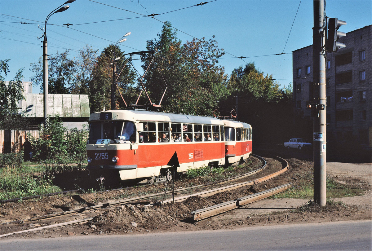 Ижевск, Tatra T3SU (двухдверная) № 2255