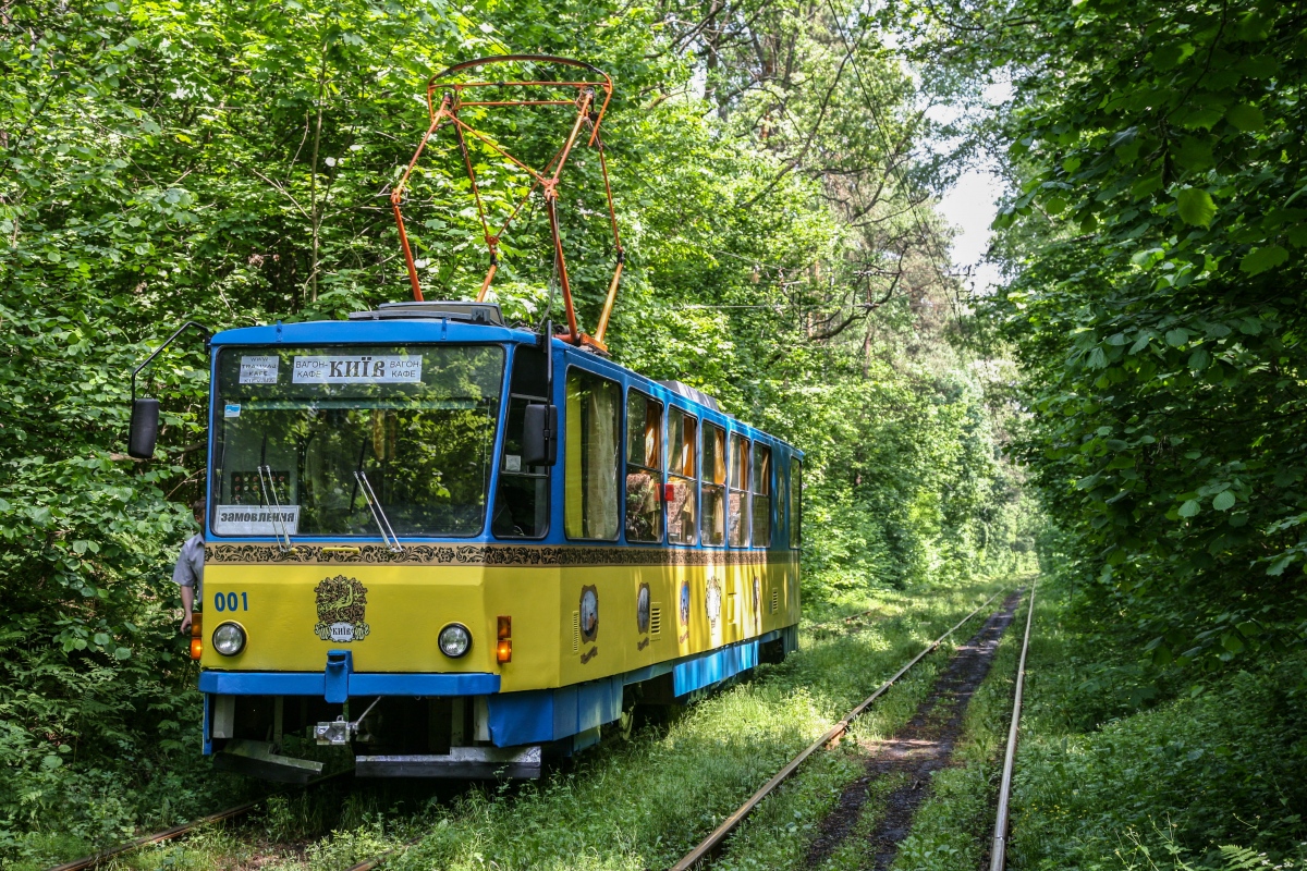 Киев, Tatra T6B5SU № 001