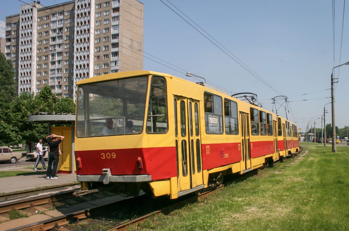 Киев, Tatra T6B5SU № 309