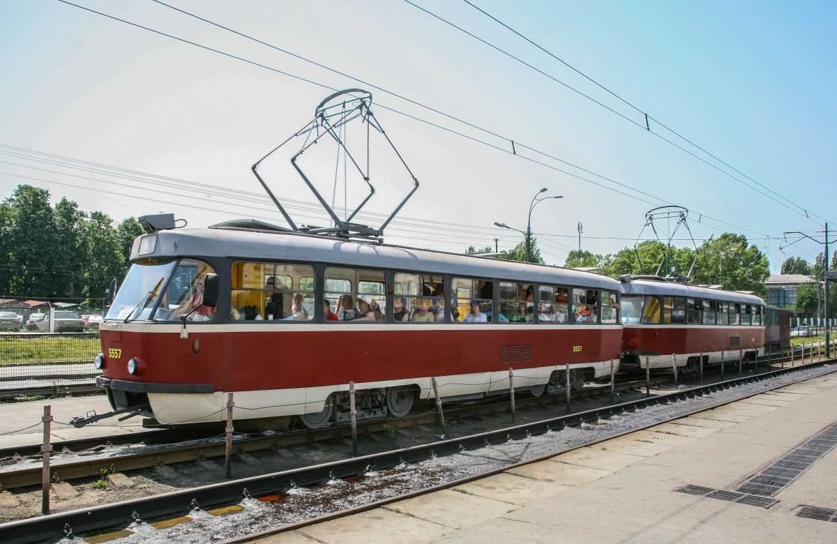 Киев, Tatra T3SU № 5557