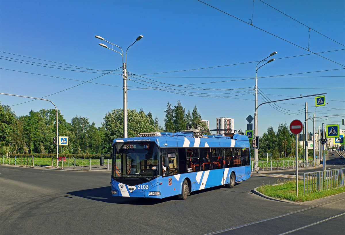 Санкт-Петербург, БКМ 32100D № 2102