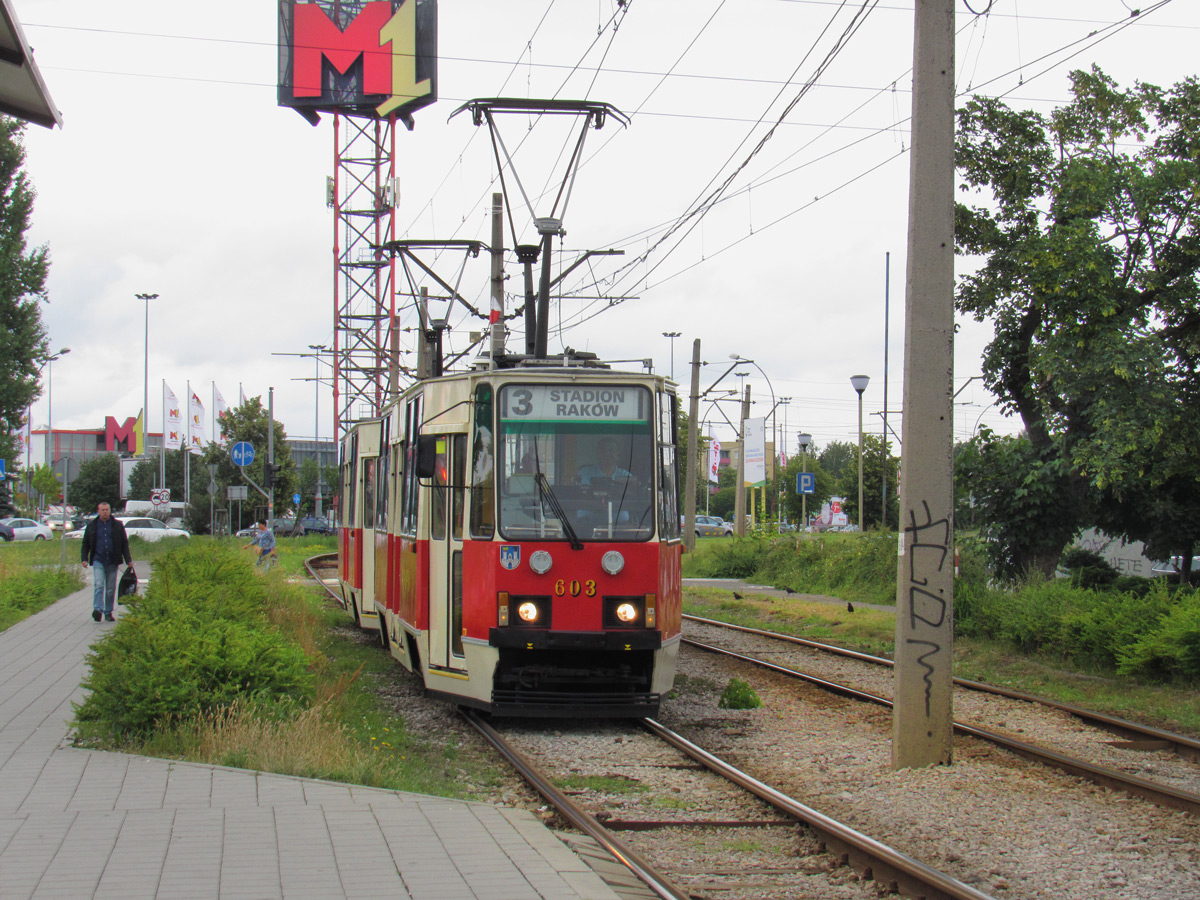 琴斯托霍瓦, Konstal 105Na # 603