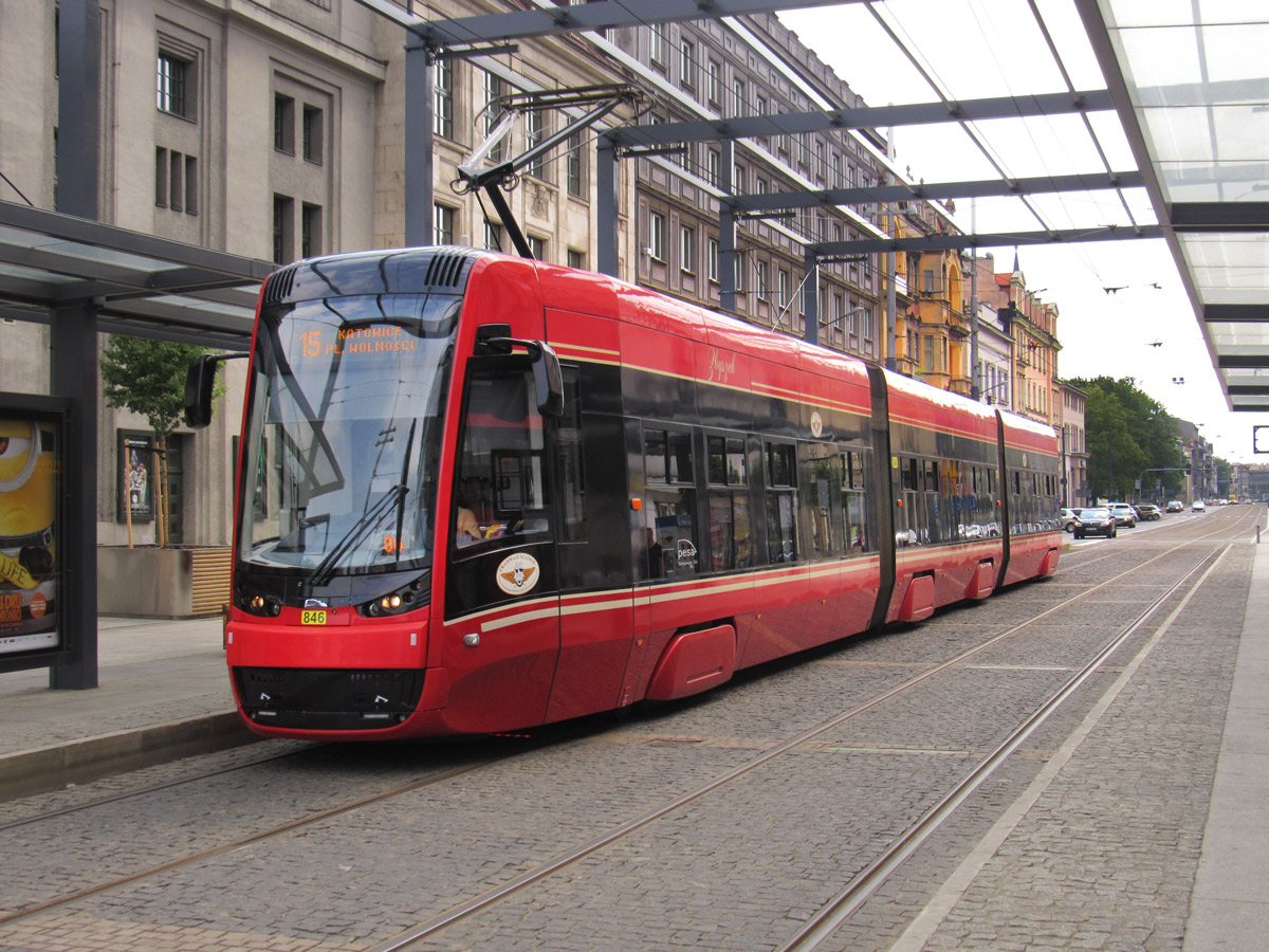 Горносилезка метрополия, PESA Twist 2012N № 846