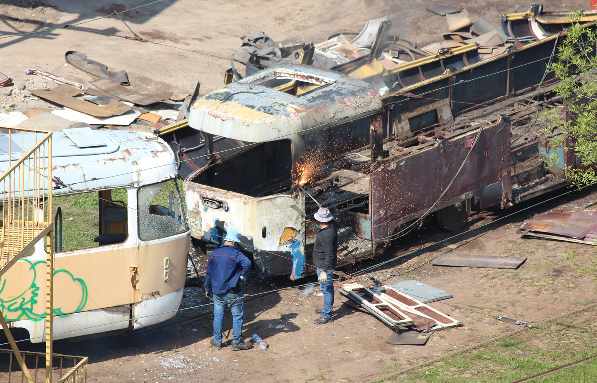 Москва, Tatra T3SU № 0527