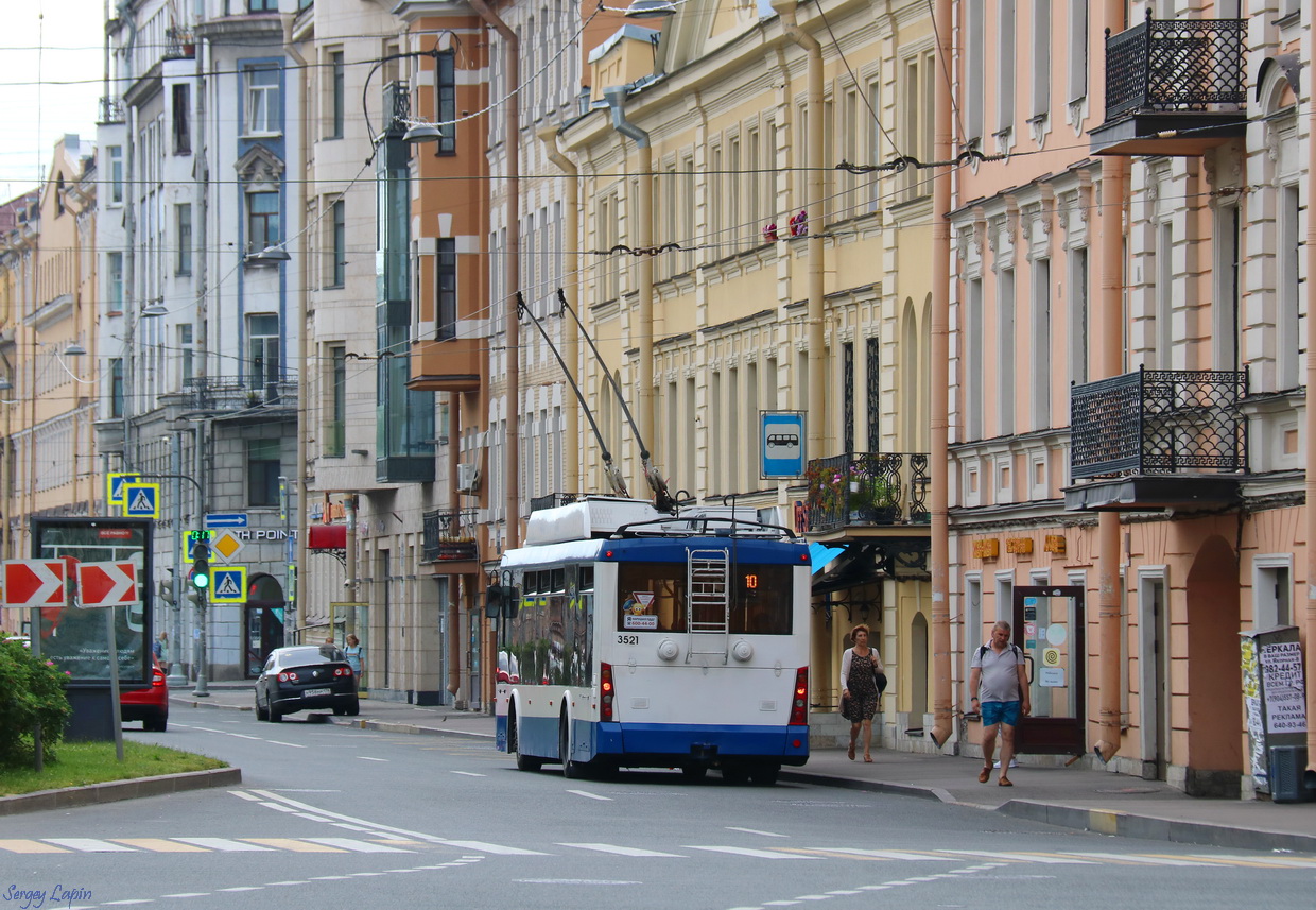 Санкт-Петербург, Тролза-5265.00 «Мегаполис» № 3521