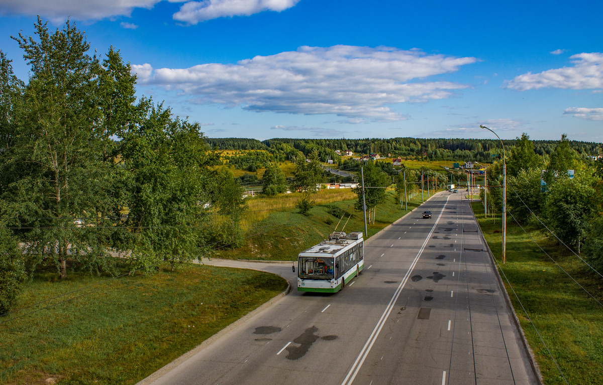 Berezniki — Trolleybus Lines and Infrastructure