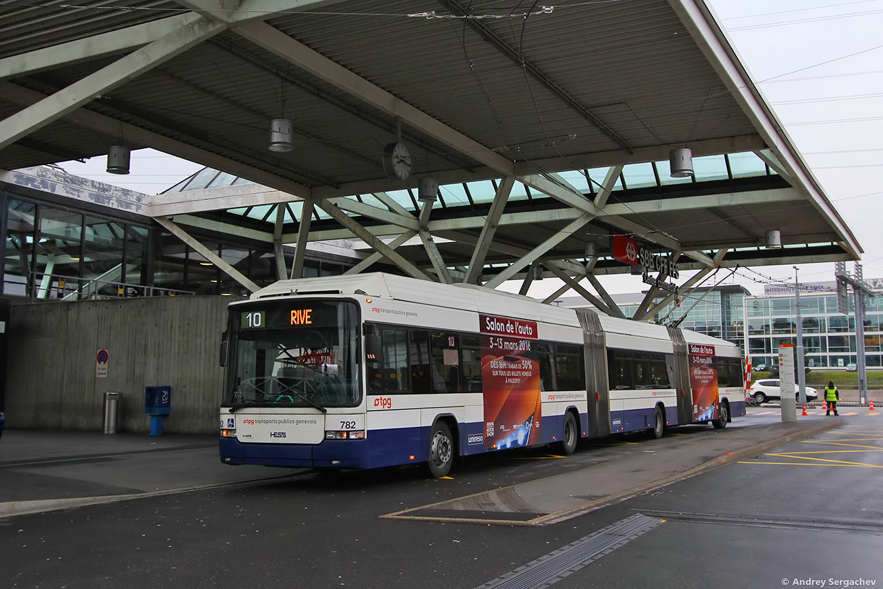 Geneva, Hess lighTram (BGGT-N2C) № 782