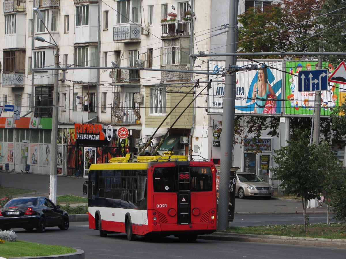 Одесса, БКМ 321 № 0021