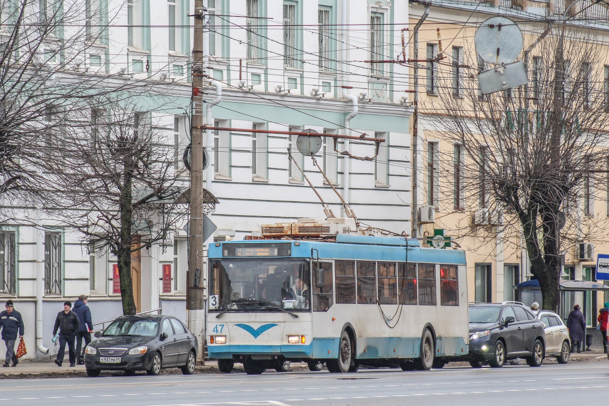 Tver, Trolza-5275.05 “Optima” № 47; Tver — The last years of the Tver trolleybus (2019 — 2020)