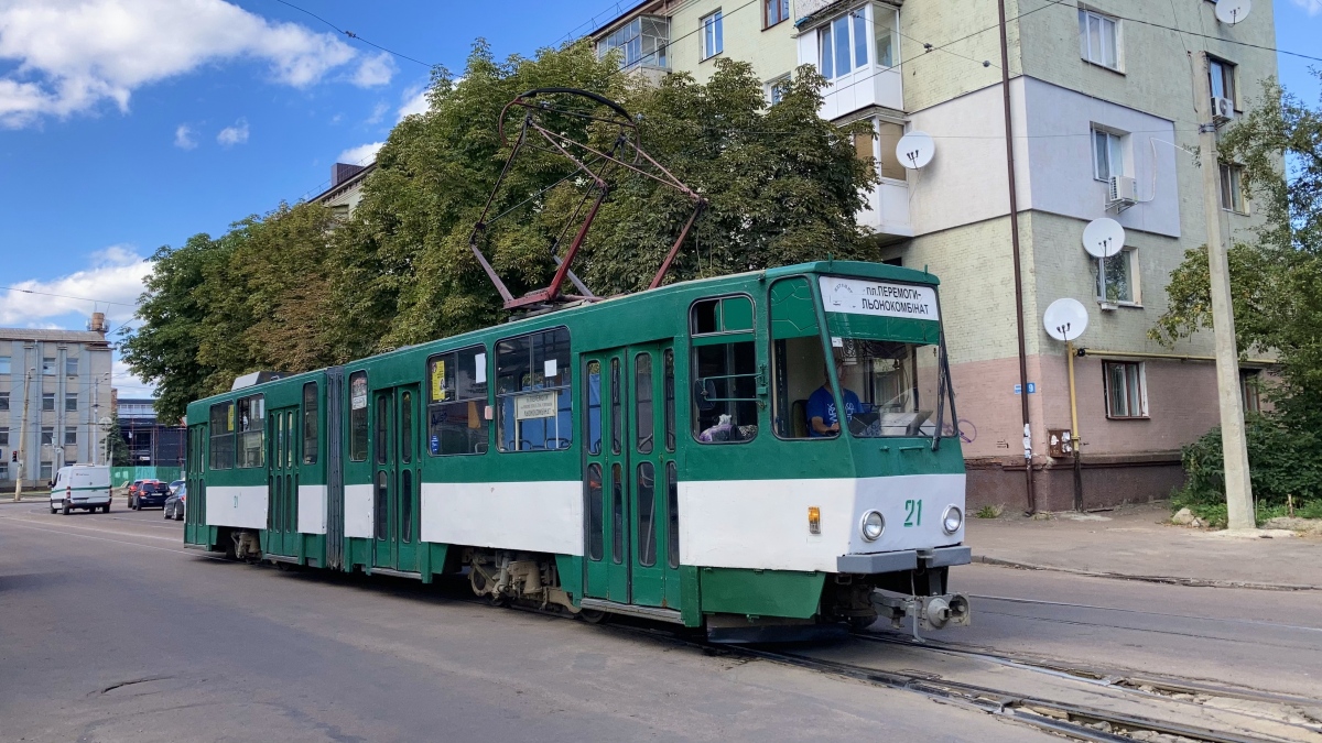Житомир, Tatra KT4SU № 21