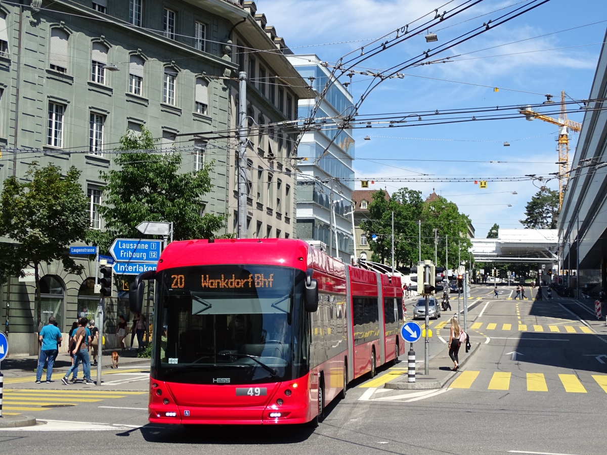 Берн, Hess lighTram (BGGT-N2D) № 49