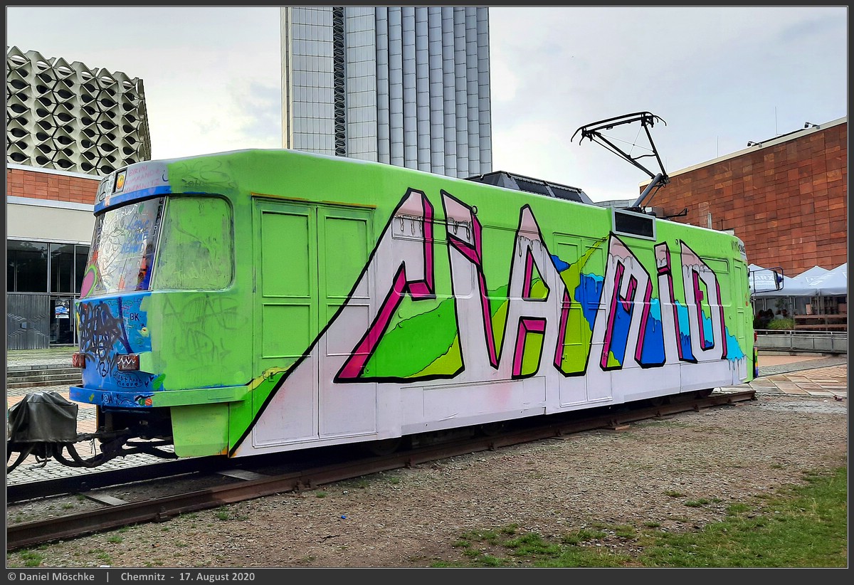 Хемниц, Tatra T3DM № 523; Хемниц — Арт-проект «Парковое лето»