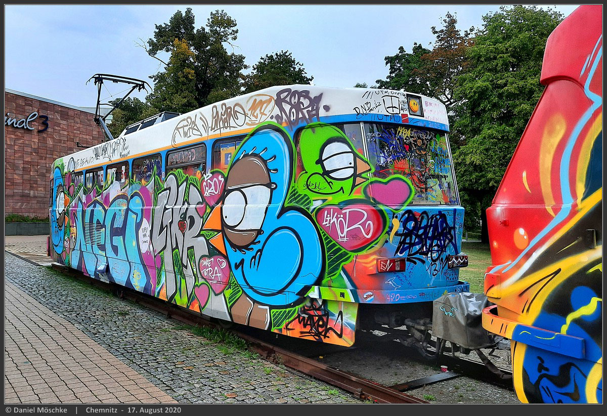 Хемниц, Tatra T3DM № 523; Хемниц — Арт-проект «Парковое лето»