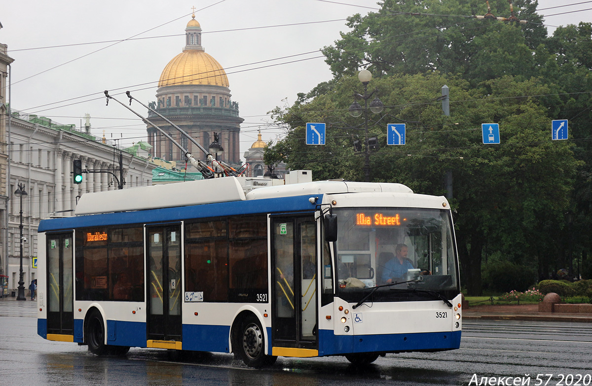 Санкт-Петербург, Тролза-5265.00 «Мегаполис» № 3521