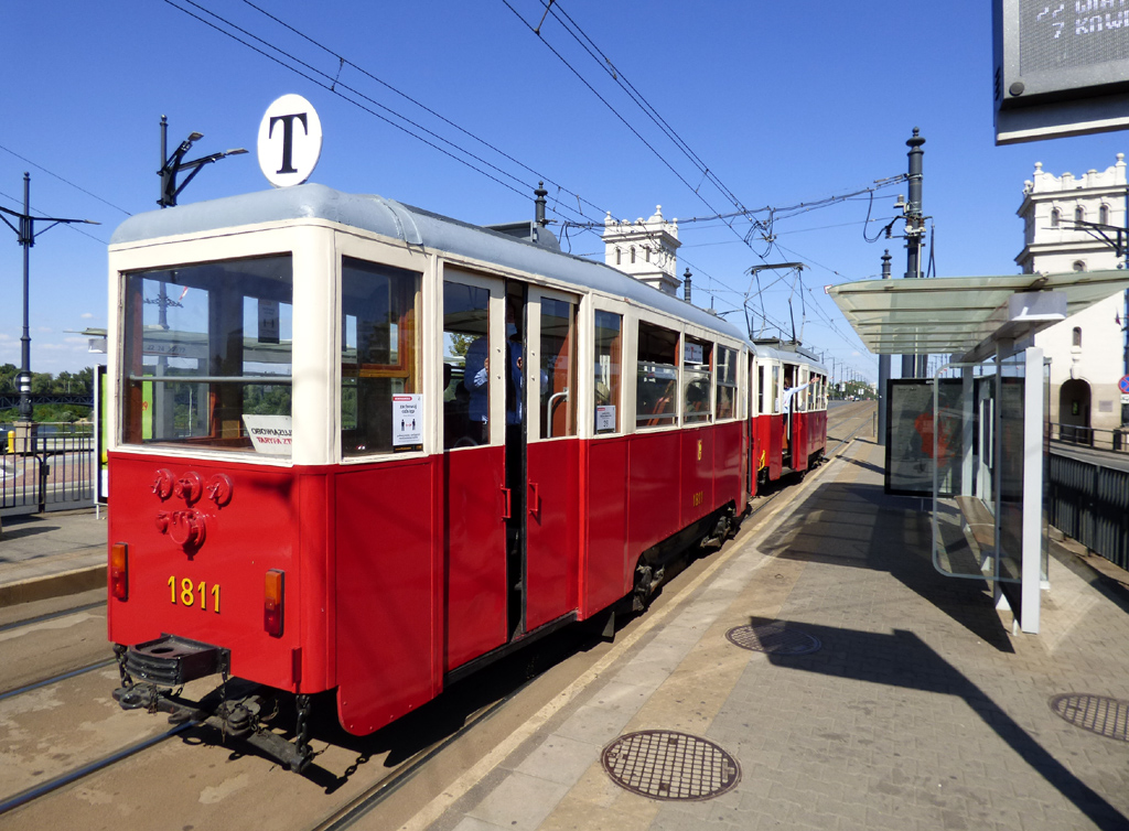 Варшава, Konstal 4ND1 № 1811