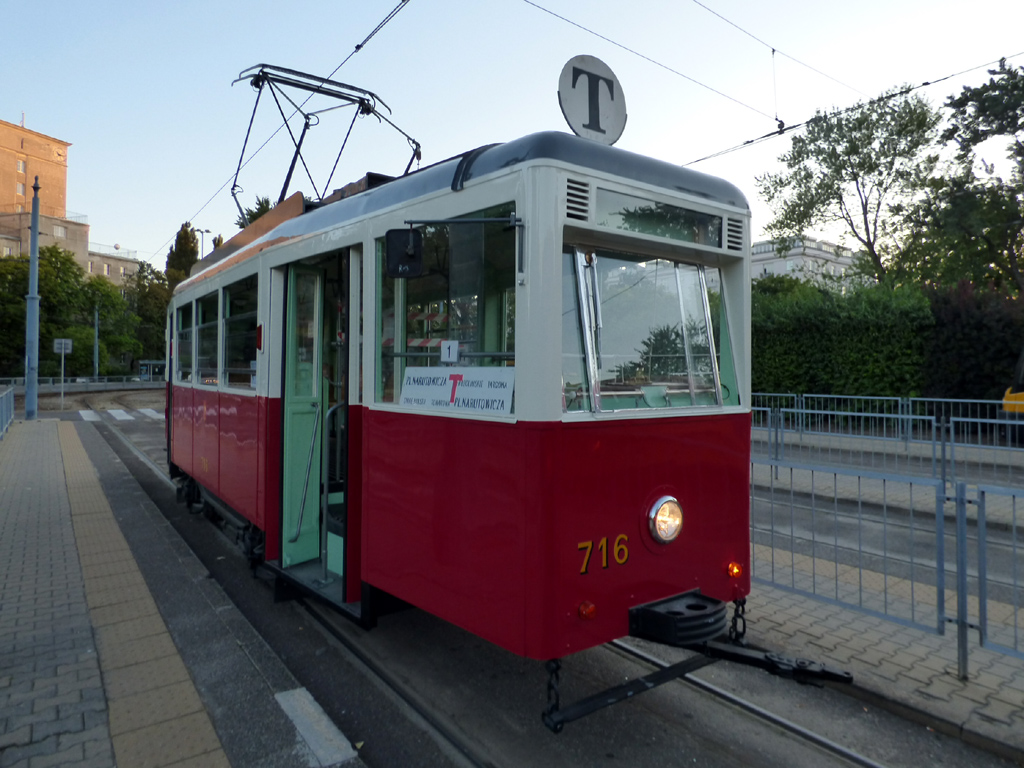 Варшава, Konstal N № 716
