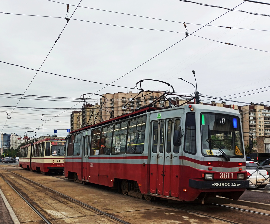 Санкт-Петербург, ТС-77 № 3611