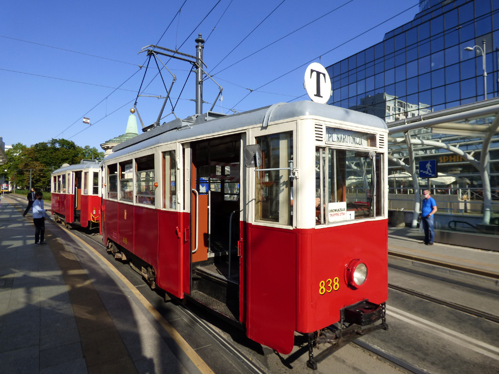 Варшава, Konstal 4Nj № 838