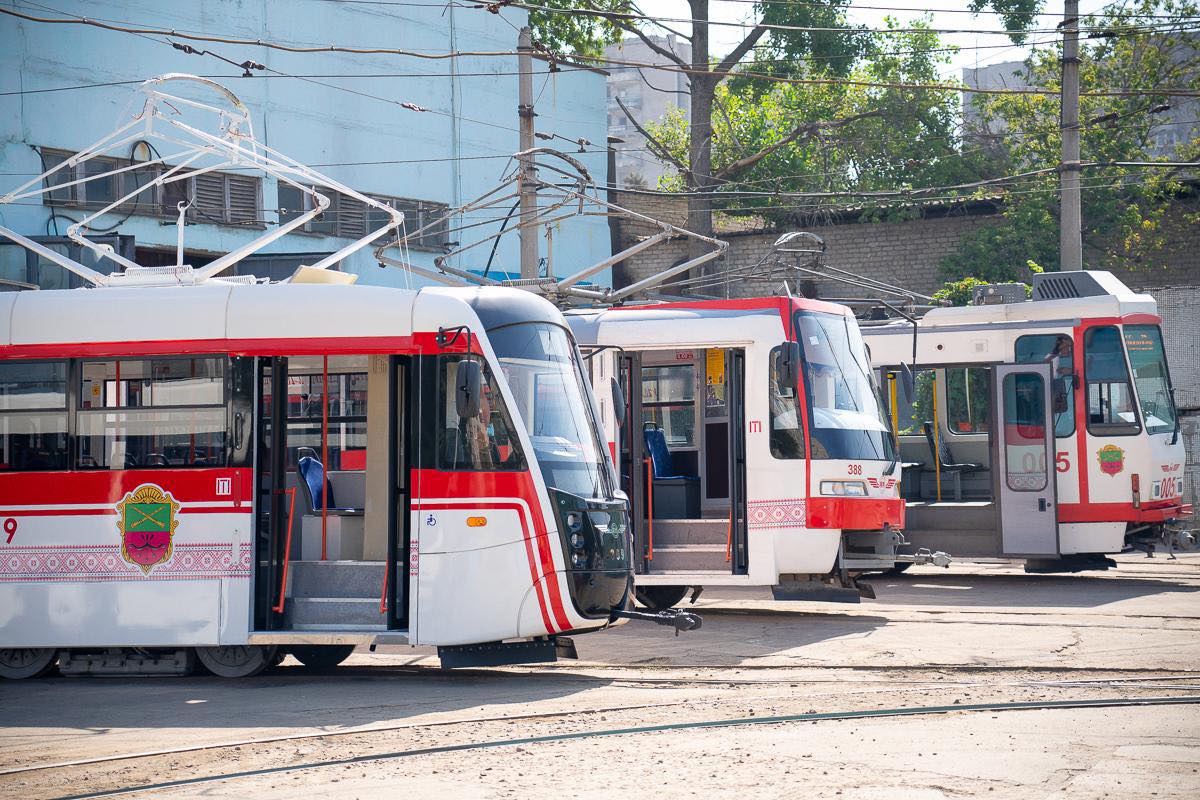 Запорожье — Трамвайное депо № 1, ВРМ и служба пути