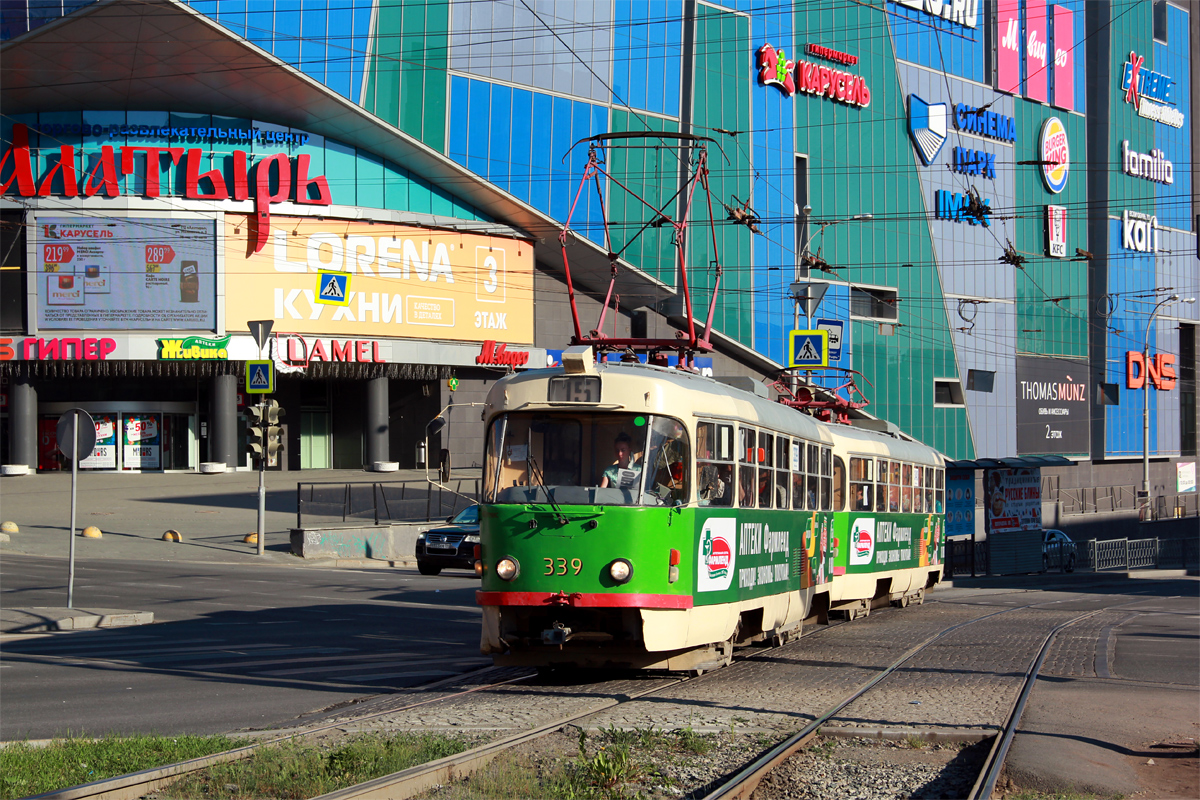 Jekaterynburg, Tatra T3SU Nr 339