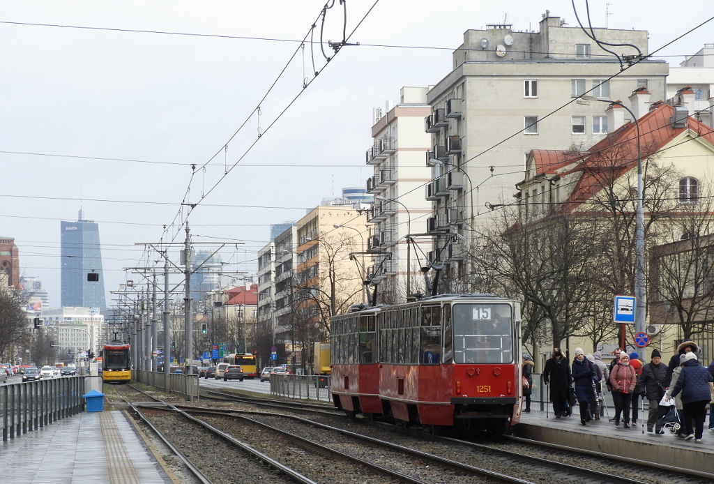 Варшава, Konstal 105Na № 1251