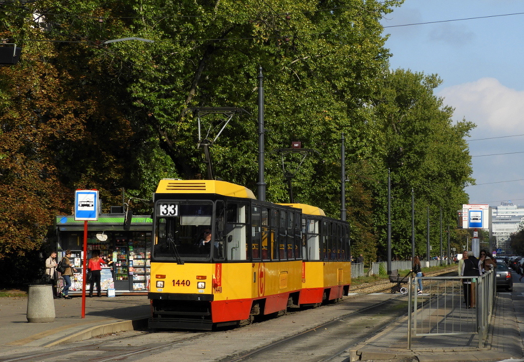 Варшава, Konstal 105Nf № 1440