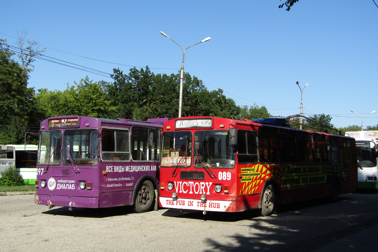 Нальчик, ЗиУ-682Г-012 [Г0А] № 089; Нальчик, ЗиУ-682Г-012 [Г0А] № 097