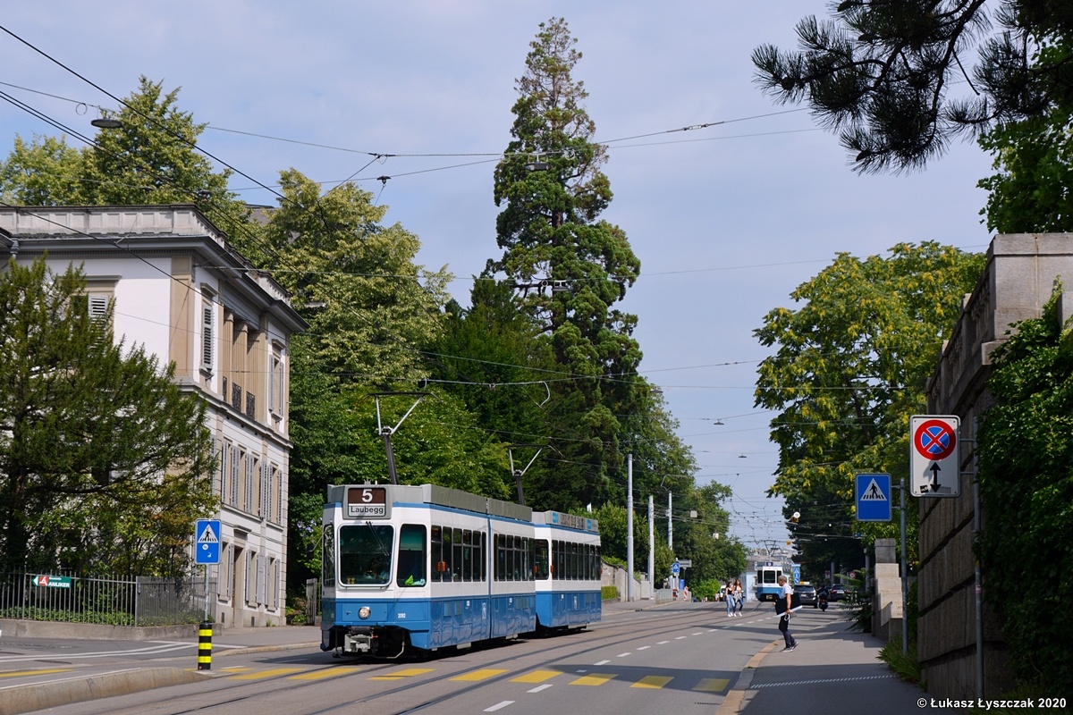 Цюрих, SWP/SIG/BBC Be 4/6 "Tram 2000" № 2092