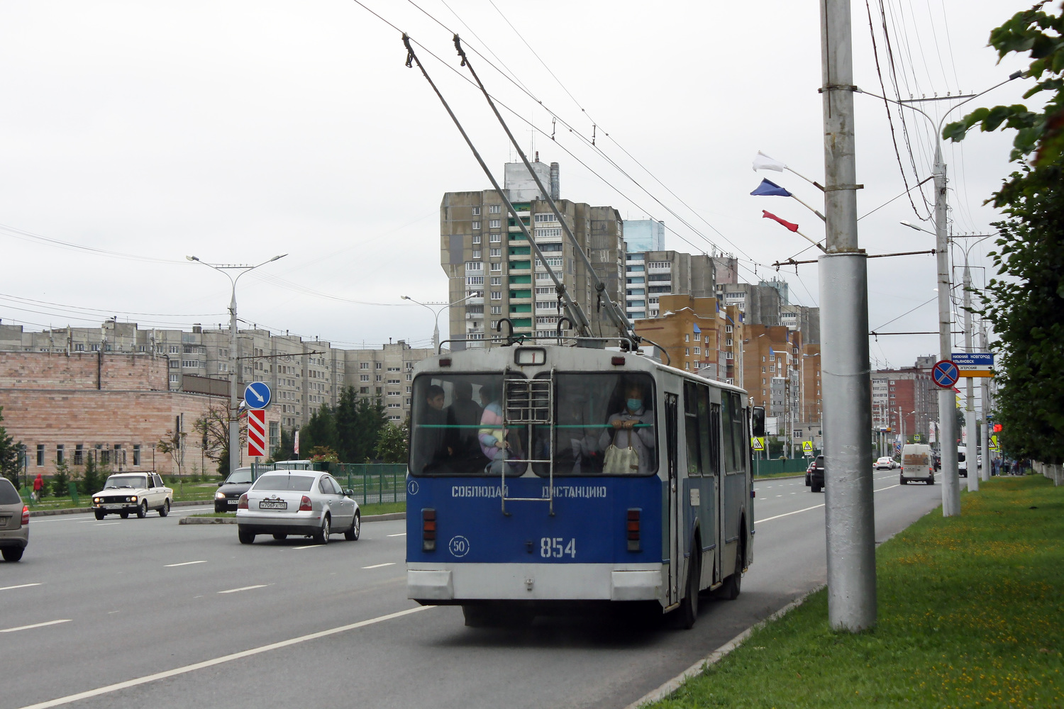 Чебоксары, ЗиУ-682Г-016 (012) № 854