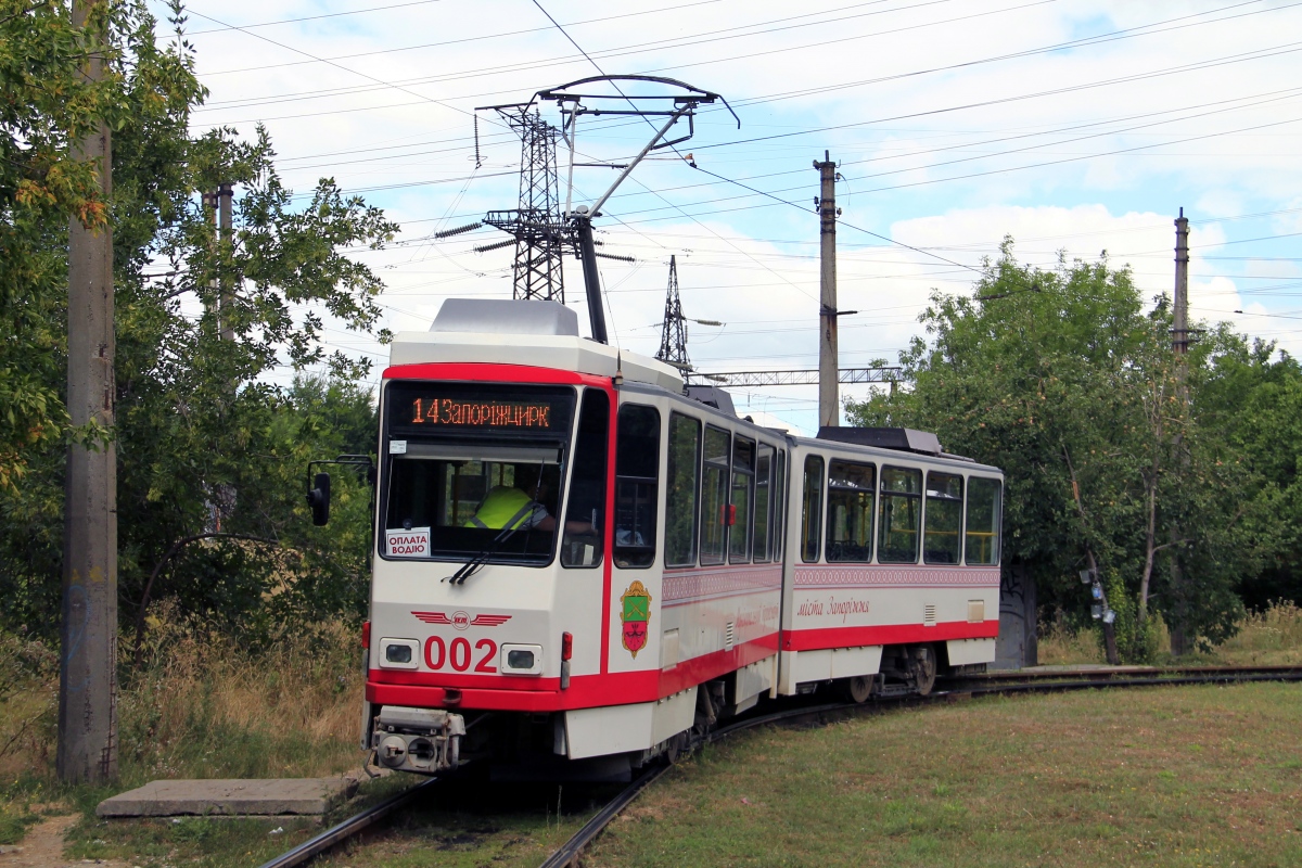 Запорожье, Tatra KT4DtM № 002